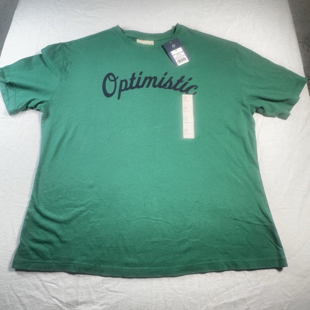 Universal Thread Women's T-Shirt Sz Medium Optimistic Basic Tee Green NWT